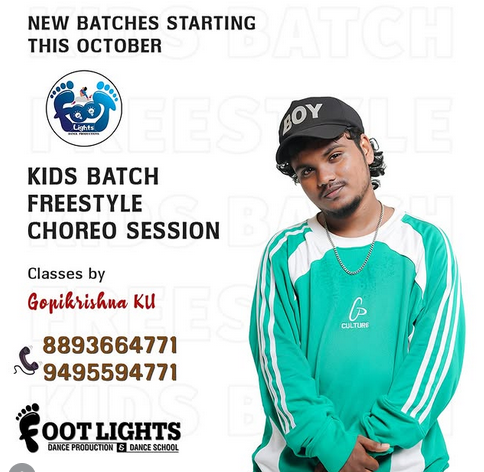 Kids Freestyle classes at Footlights